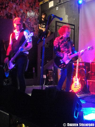 Ian Scruffykid and Marc Valentine of Last Great Dreamers, live at The Purple Turtle, Camden, 21 September 2014