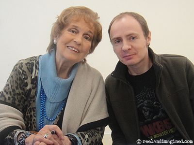 With Barbara Shelley at a 10th Planet signing, January 2011