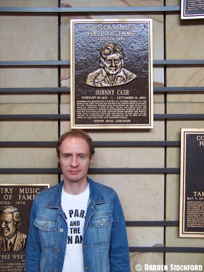 Darren at the Country Music Hall of Fame