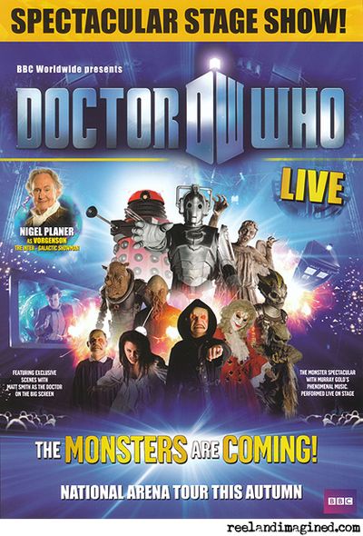 Flyer for Doctor Who Live