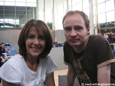 Meeting Elisabeth Sladen at Collectormania 12