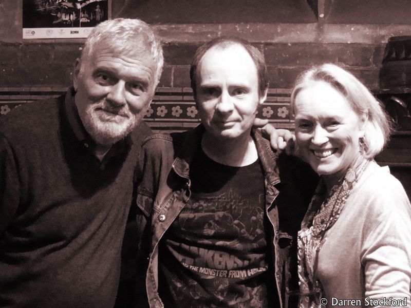 Me with Fabio Frizzi and Catriona MaColl at Union Chapel, 29 October 2016