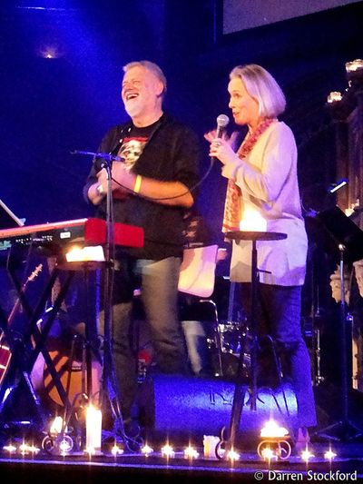 Fabio Frizzi and Catriona MacColl at Union Chapel, 29 October 2016