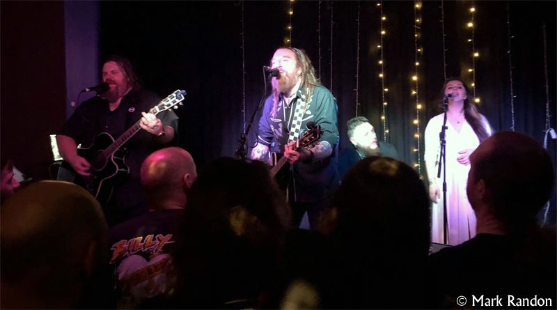 Ginger Wildheart and his band at The Prince Albert, Brighton, 6 March 2018