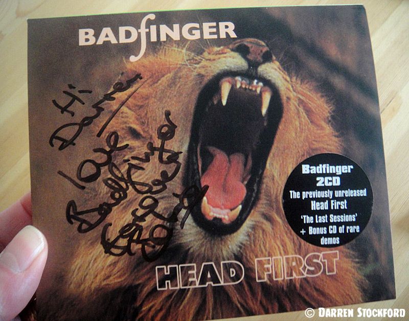 Head First by Badfinger, signed by Bob Jackson (