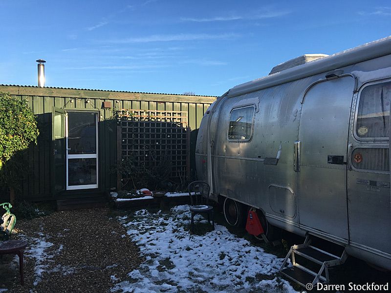 Living quarters at Henwood Studios