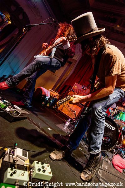 Dan Baird & Warner E. Hodges live at Bush Hall, 28 November 2014, by Trudi Knight Photography (bandsonstage.co.uk)