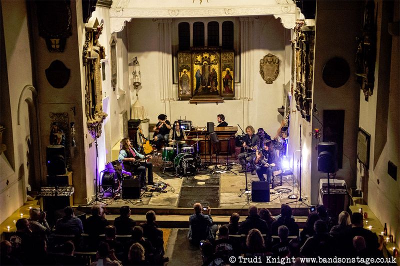 Dan Baird & Homemade Sin live at St Pancras Old Church, 3 December 2014, by Trudi Knight Photography (bandsonstage.co.uk)