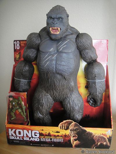 Kong figure by Lanard in its packaging