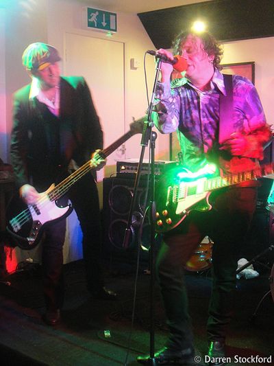Ian Scruffykid and Marc Valentine of Last Great Dreamers, live at Sanctuary Studios, Watford, 31 August 2014 