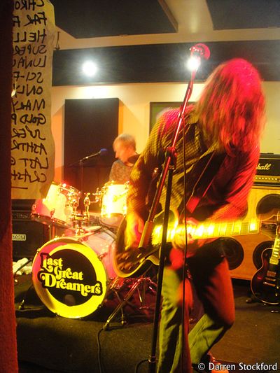 Ginge and Slyder of Last Great Dreamers, live at Sanctuary Studios, Watford, 31 August 2014