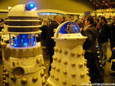 Daleks at London Film & Comic Con 2009