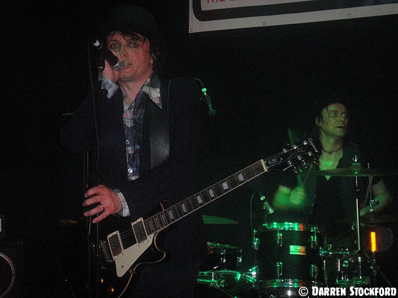 Marc Valentine and Steve Grainger of Last Great Dreamers live at the Fiddler's Elbow, Camden, 8 April 2015