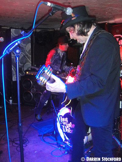 Marc and Slyder of Last Great Dreamers live at The Cellar, Oxford, 28 Feb 2015