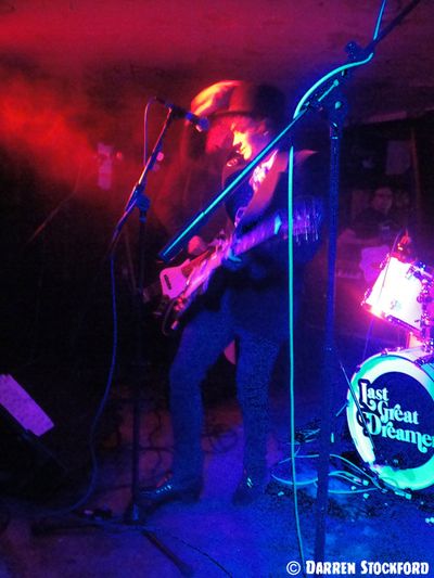 Marc of Last Great Dreamers live at The Cellar, Oxford, 28 Feb 2015