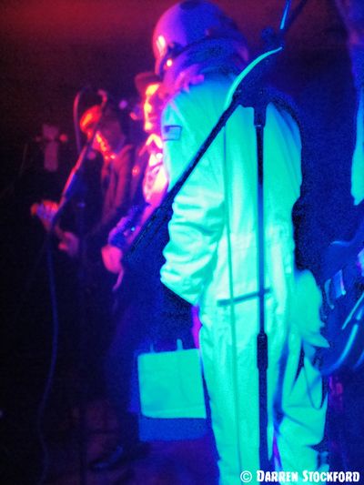 Ian and Marc of Last Great Dreamers, with Captain Helmut, live at The Cellar, Oxford, 28 Feb 2015