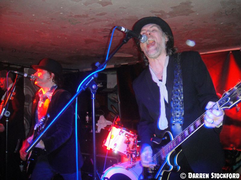 Ian, Marc and Slyder of Last Great Dreamers live at The Cellar, Oxford, 28 Feb 2015