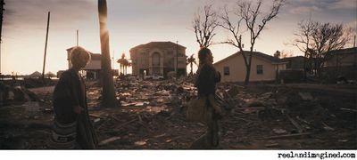 Whitney Able and Scoot McNairy in Monsters