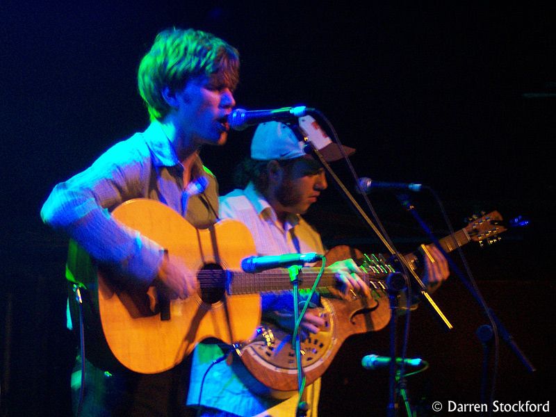 Willie Watson and Critter Fuqua of Old Crow Medicine Show, live at the Academy, Islington, 4 October 2007