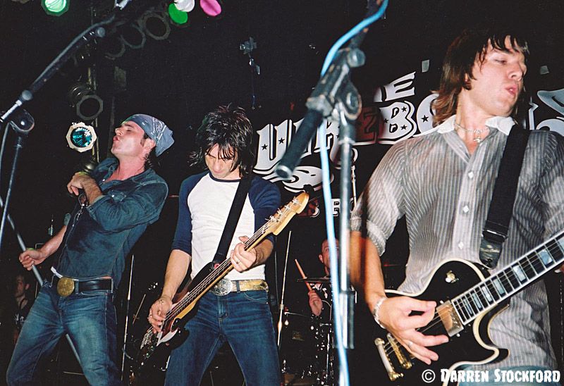 Spike, Nigel Mogg and Luke Bossendorfer live at the Garage, London, 18 July 2001