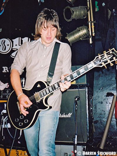 Luke Bossendorfer live at the Garage, London, 18 July 2001