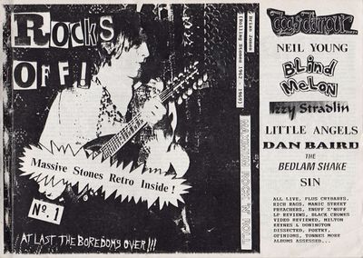 Rocks Off issue 1 (Jul 1993)