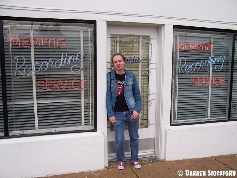 Darren at Sun Studio