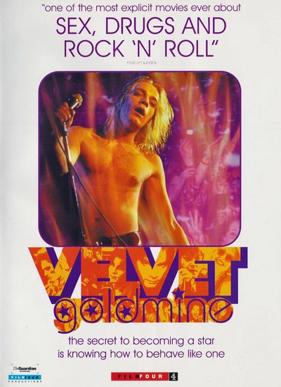 Velvet Goldmine DVD sleeve
