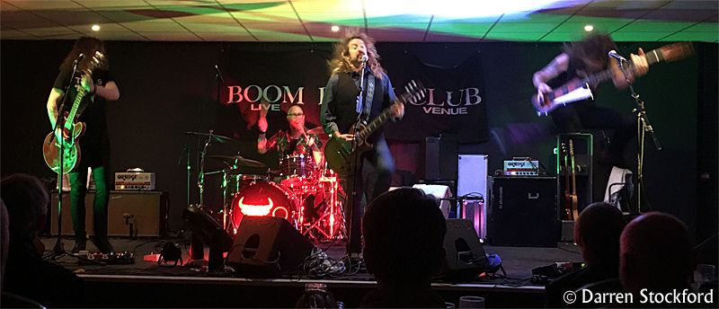 The Warner E. Hodges Band live at the Boom Boom Club, Sutton, 23 October 2018