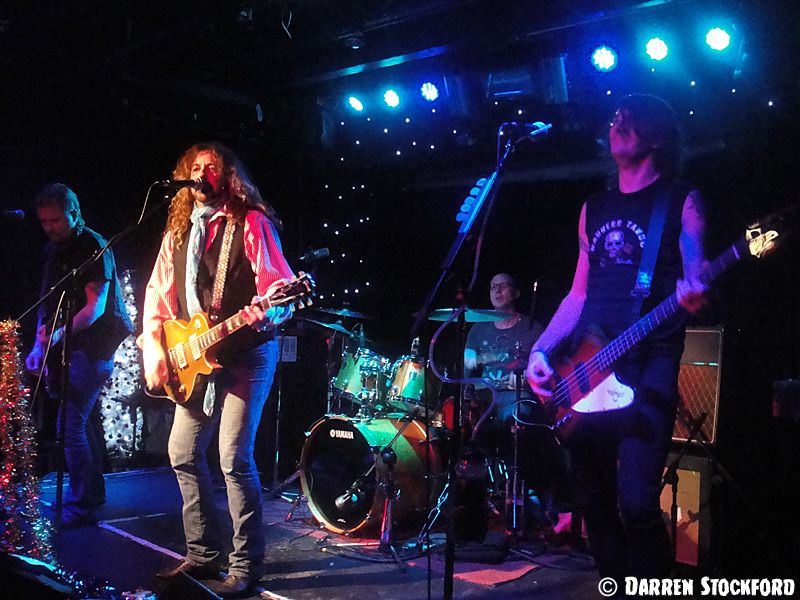 Mikael Fässberg, Warner E. Hodges, John Powney and Jason Knight live at Dingwalls, 7 December 2014