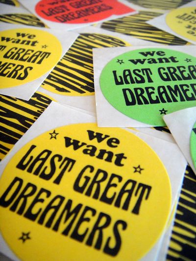 Last Great Dreamers stickers