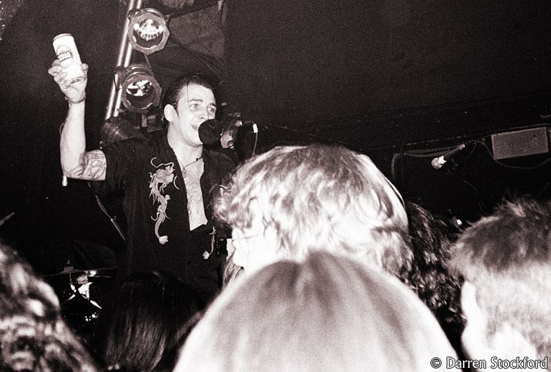 Danny McCormack of The Yo-Yo's, live at the Garage, London, 24 September 1998