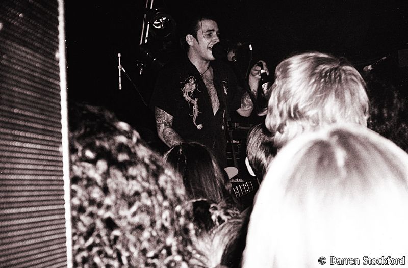 Danny McCormack of The Yo-Yo's live at the Garage, London, 24 September 1998